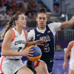 Reprezentacja kobiet USA zdobywa brązowy medal w koszykówce 3×3 na igrzyskach olimpijskich w 2024 r.